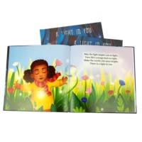 Impression de livre à couverture rigide pour enfants d'apprentissage éducatif personnalisé précoce