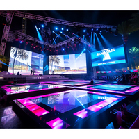 Écran LED géant étanche Lecede pour location de scène, affichage vidéo extérieur, mur vidéo LED pour films