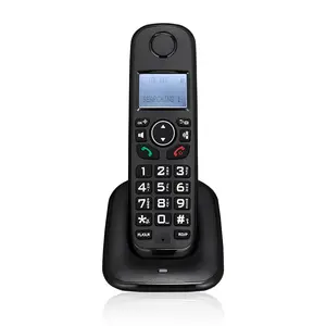 Dect 6.0 großes Button digitales Schnurloses Telefon für zuhause Festnetztelefon
