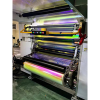 Machine de laminage électrique sans solvant, écologique et à haute efficacité, automatique, 500 m/min, 1300 mm, pour emballage alimentaire en plastique/film et papier