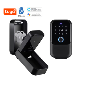 Boîte de rangement pour clés intelligente en alliage de zinc étanche IP65, avec support PIN, carte, empreinte digitale, TTlock, Tuya, en aluminium – <span class=keywords><strong>Prix</strong></span> de gros - Product Image 2