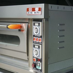 Industrial 1 Deck 2 <b>Trays</b> Deck Oven for Baking Commercial Bread Bakery Kitchen Equipment Bakery Oven Commercial Bread - Product Image 2