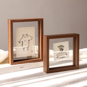 Cornice Fotografica in Vetro Trasparente Bifacciale, Espositore Trasparente Fai-da-Te per Foto e Dipinti, Decorazioni per la Casa - Product Image 6