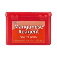 Kit de test du manganèse JUBWAY B44-30 0,5-20 mg/L pour les eaux usées industrielles, les eaux souterraines des mines, détection rapide du Mn2+, réactif liquide