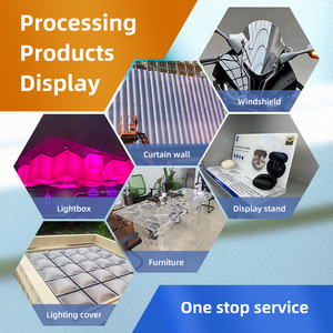 Kính chắn gió trong suốt bằng acrylic cứng, có chức năng chống nước, kèm tấm chắn phía sau xe máy, in logo OEM. - Product Image 5