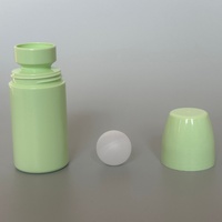 Offre Spéciale – Flacon Roll-on Vide en Plastique PP 50 ml Blanc, Vert, Bleu pour Crème Contour des Yeux, Anti-transpirant, Déodorant, Huile Essentielle, Parfum