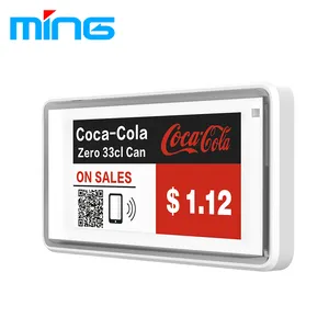 Supermarket digital e-ink price tag electronic shelf label price tag