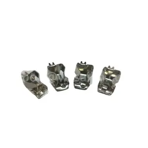 Nickel plated brass silver electrical contacts for universal sockets PCB connector