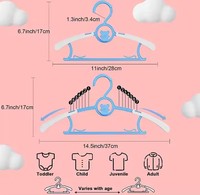 Langlebiger Kunststoff PP rutsch feste Kinder Baby personal isierte Kleiderbügel Hose Kleiderbügel Kleidung Organizer für Wohnzimmer Kleidung Trocknen