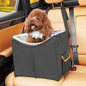 <b>Pet</b> travel <b>carrier</b> with adjustable shoulder straps, booster seat for small dogs and cats - Product Image 1