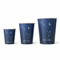 Gobelet à café jetable en carton simple paroi, produit tendance 2026, imprimé sur mesure, biodégradable, 8oz 12oz 16oz