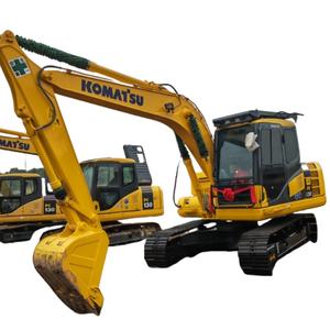 90% nouvelle pelle originale japonaise Komatsu PC130 13 tonnes approuvée EPA & CE pour le creusement agricole avec composant de moteur de base - Product Image 1