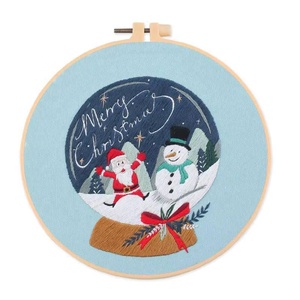 Adult Starter Handmade <b>Embroidery</b> <b>Kits</b> with Polyester-Stitching & Needlework Crafts <b>for</b> <b>Beginners</b> - Product Image 6