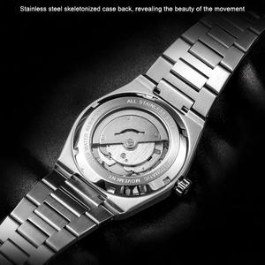 Đồng hồ đeo tay cơ tự động bằng thép không gỉ SUSEMAT New Gifts dành cho nam, chống nước 5 ATM, đa chức năng, có mặt số - Product Image 6