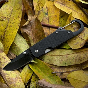 Bán buôn bền chiến đấu nhỏ gấp lưỡi EDC Keychain đa chức năng Dao Bỏ Túi với nylon xử lý OEM Hộp cắt - Product Image 5