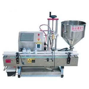 Machine de remplissage de liquides pneumatique à haute précision, à tête unique horizontale, en acier inoxydable de qualité alimentaire, pour sauces et huiles - Product Image 1