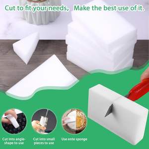 Melamin-Schwamm-Lieferanten Autowäsche Komprimierte Dicke Große Reinigungs-Melamin-Nano-Schaumstoff Magische Harz-Radierer-Schwämme - Product Image 6