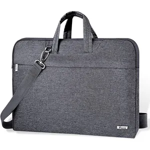 Laptop Carrying Case 15.6-Inch Laptop and Tablet Durable Water-Repellent Fabric Business Casual School bags