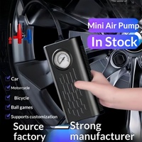 Pompe à air sans fil importée de Chine pour voiture/moto/automobile, gonfleur de pneus à quatre roues, puissant, entièrement automatique