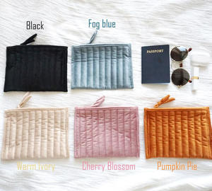 Ginzeal matelassé coton rempli matériau bouffée grande capacité sac de voyage en <span class=keywords><strong>peluche</strong></span> <span class=keywords><strong>polochon</strong></span> sac fourre-tout avec compartiment pour ordinateur portable - Product Image 3