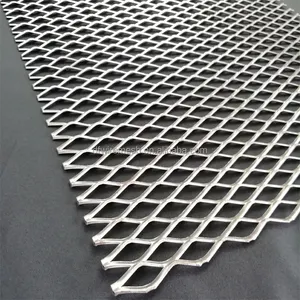 Flatbend Expanded Metal Corten Stahlgeflecht