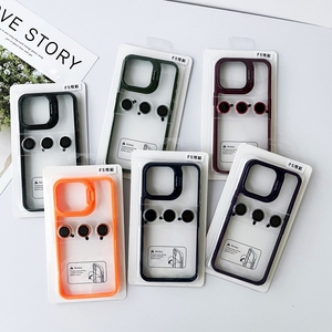 Giá đỡ ống kính máy ảnh, màng bảo vệ trong suốt bằng kim loại, mới, chống sốc, bảo vệ bằng acrylic, giá đỡ PC, ốp điện thoại di động sang trọng - Product Image 2