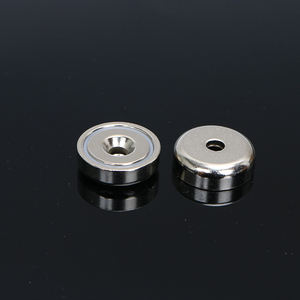 Imán de Neodimio Industrial Permanente de Alta Resistencia Maxwell, Grado N35, Recubierto de Níquel con Orificio Recto - Product Image 2