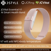 JCVital V1 : Bracelet connecté breveté avec SDK et API pour le suivi de la récupération sportive et la gestion optimisée des intervalles de repos
