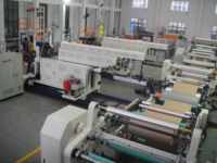 Machine d'extrusion et de laminage électrique à double couche JZLM65x2-1300 avec extrudeurs à vis jumelées de 65 mm pour emballage de films, entraînée par moteur