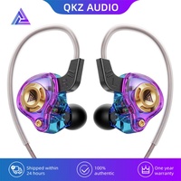 Écouteurs intra-auriculaires dynamiques QKZ AK6 SRS HIFI, écouteurs sportifs, casque KZ ZSTX ZSN PRO EDC 3,5 mm, écouteurs personnalisés de haute qualité