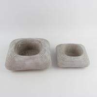 Nouveau design de décoration intérieure, mini pot à fleurs en béton, pot à succulentes en ciment pour jardin