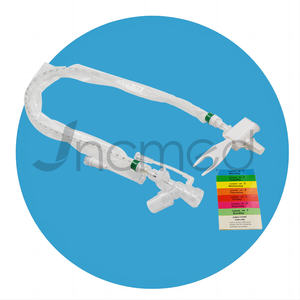 สายเชื่อมต่อแบบ Y มีฝาปิดสำหรับใช้ทางการแพทย์เป็นมิตรกับสิ่งแวดล้อมผ่านการรับรองขนาด10fr-18fr - Product Image 6