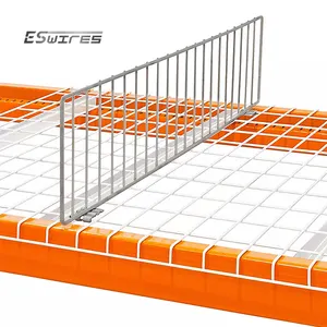 Factory Supplier Customized Warehouse Racking Accessories Welded Steel Wire Pallet Rack Dividers