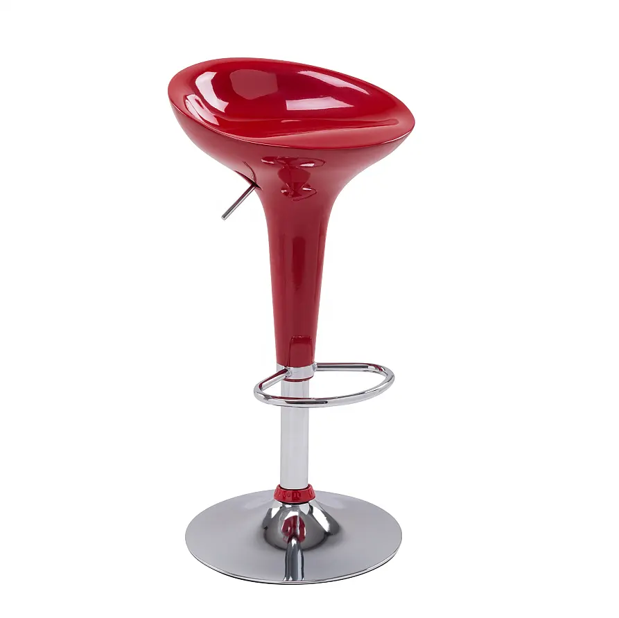 Taburete giratorio de altura ajustable para Bar, taburete de Bar con respaldo para encimera de cocina, sillas de comedor