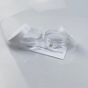 บรรจุภัณฑ์ขวด PET สำหรับเครื่องสำอางขายส่ง ขนาด 100 มล. 120 มล. 150 มล. 200 มล. 250 มล. 4 ออนซ์ 8 ออนซ์ ขวดพลาสติกใสฝ้าแบบปากกว้าง พร้อมฝาสีขาว - Product Image 2