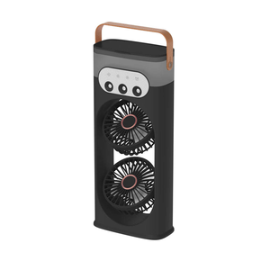 Ventilatore da Esterno 2026 di Tendenza, Alimentato Tramite USB, Ricaricabile, a Doppia Testa, Tre Velocità, <span class=keywords><strong>con</strong></span> <span class=keywords><strong>Telecomando</strong></span>, Oscillante, Umidificante e Nebulizzatore di Ghiaccio - Product Image 4