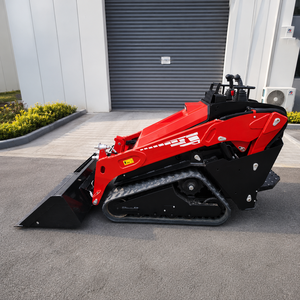 LIVRAISON GRATUITE Chine Engin de terrassement Mini-chargeuse compacte sur chenilles CE/EPA avec godet, trancheuse et charrue rotative - Product Image 3
