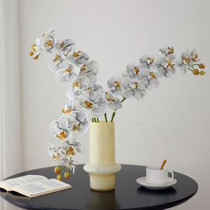 Orquídeas Phalaenopsis de Silicona de Alta Gama con Tacto Real, Decoración de Lujo para el Hogar, Centro de Mesa para Comedor, Sala de Estar - Product Image 2