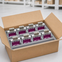 Diffuseur de parfum pour voiture FTQS, bouteille en verre avec cadre métallique, parfum pour voiture, étiquette privée OEM, longue durée, cadeau automobile