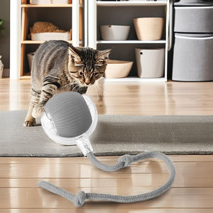 Jouet de balle de chat USB Jouet drôle et durable pour animaux de compagnie pour chiens et chats Petite balle en silicone pour jouer - Product Image 5