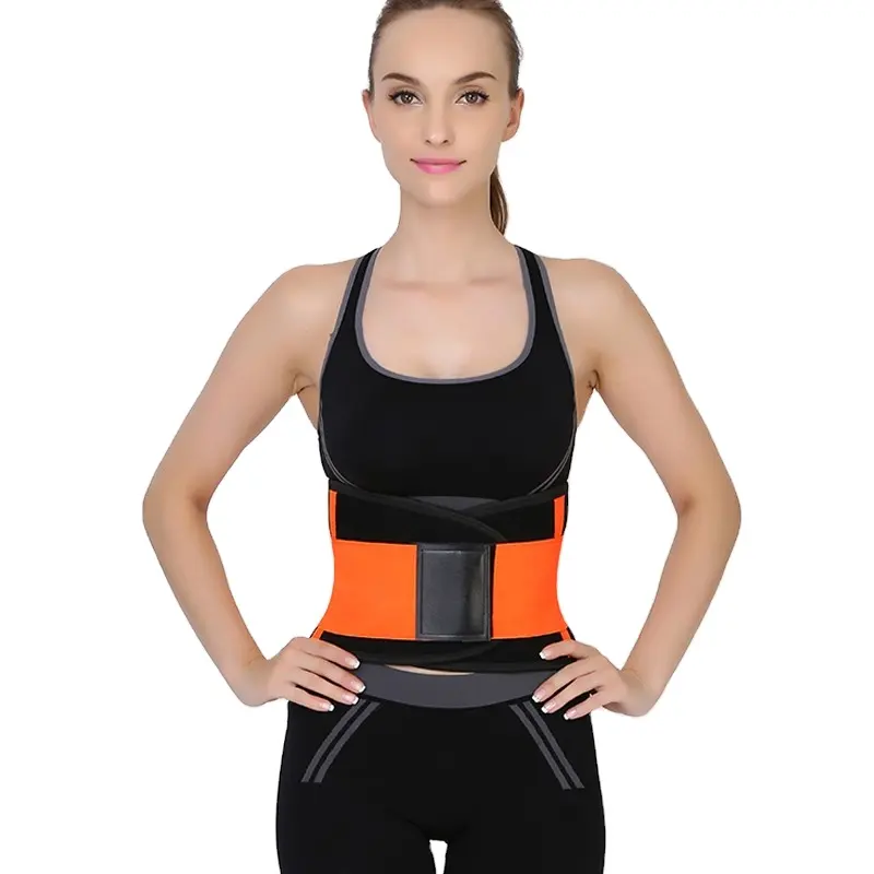 Ce, cinto profissional de neoprene para costas, ajustável, respirável, proteção lombar