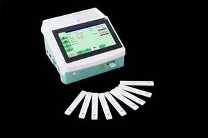 Longermay Factory Oem Analizador bioquímico seco automático (<span class=keywords><strong>POCT</strong></span>) pm33 <span class=keywords><strong>Poct</strong></span> Analizador de Química - Product Image 4