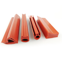 Joint d'étanchéité en caoutchouc silicone en forme de E, résistant aux hautes températures, pour porte de four industriel, vente en gros d'usine, personnalisable
