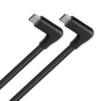 Cable USB 3.1 Tipo-C Macho a Macho de Alta Velocidad, 3m 5m, Doble Codo, Transferencia de Datos de 10Gbps