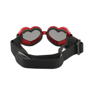 Gafas <span class=keywords><strong>de</strong></span> Sol para Perros Pequeños, Protección UV, Gafas para Mascotas, Gafas <span class=keywords><strong>de</strong></span> Sol en Forma <span class=keywords><strong>de</strong></span> Corazón para Perros con Correas Ajustables para la Cabeza y la Barbilla - Product Image 3