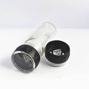 Moulin à <span class=keywords><strong>poivre</strong></span> et sel <span class=keywords><strong>en</strong></span> plastique <span class=keywords><strong>noir</strong></span> le plus vendu pour restaurant, avec mécanisme <span class=keywords><strong>en</strong></span> céramique, pour épices - Product Image 1