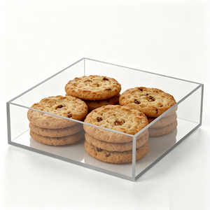 Kişiselleştirilmiş Renkli Judaika Akrilik Lucite Matza Kutusu Kare Matzalar İçin, Akrilik Lucite Tepsi Yahudi Hediyesi Kurabiye İçin - Product Image 6