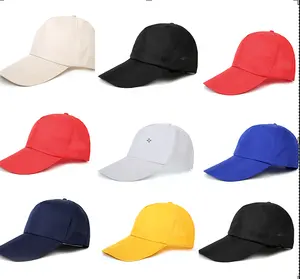 Hats spring summer men`s plain color outdoor sunshade curved eaves print logo baseball caps