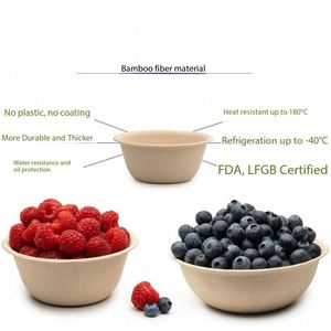 Factory Price Biodegradable Eco-Friendly 750Ml Disposable Bowls for Salad Pasta With Personal Logo - Product Image 2