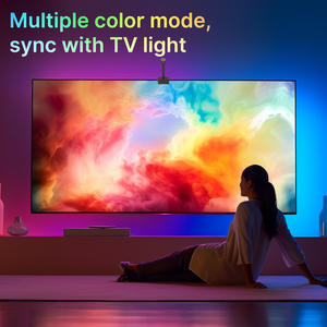 Retroiluminación Ambiental Inteligente para TV MOES con WiFi, No Requiere Decodificador, Sincronización Musical, Tira de Luces LED, Función de Temporizador, Múltiples Escenas - Product Image 3